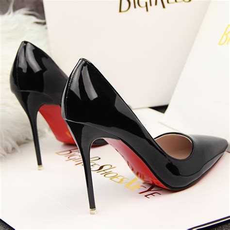 red bottom pumps for women.